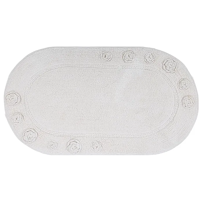 Janet %100 Pamuk 80x120 Banyo Paspası – Krem - 3