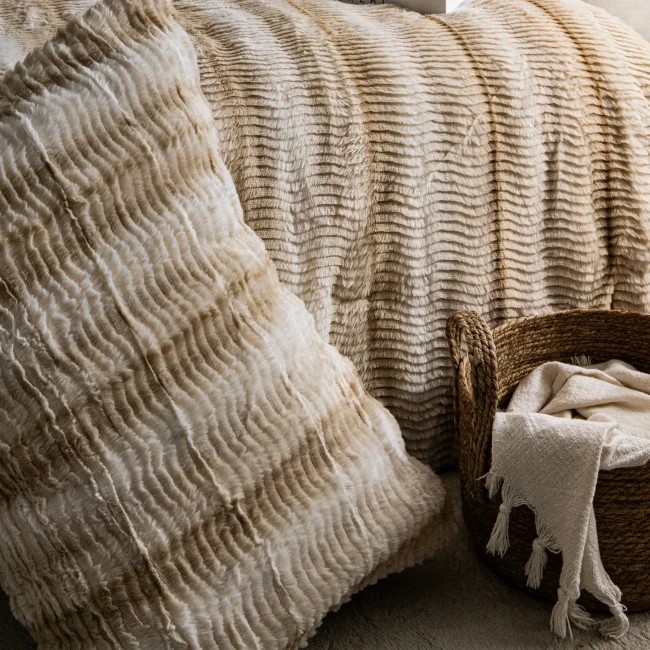 Jenny Çift Kişilik Comforter Set / Krem - 4