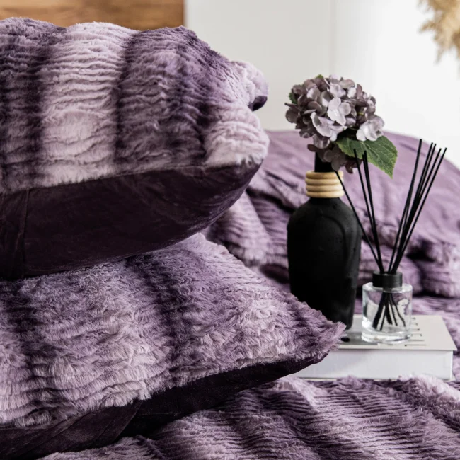 Jenny Çift Kişilik Comforter Set / Mürdüm - 4