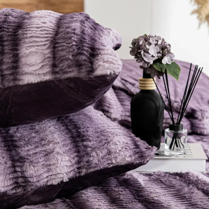 Jenny Çift Kişilik Comforter Set / Mürdüm - 4