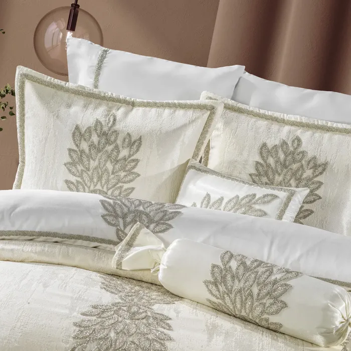 Karen 11 Parça Yatak Seti / Krem - 4