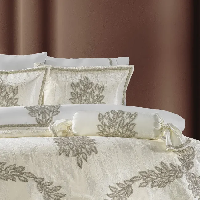 Karen 11 Parça Yatak Seti / Krem - Zebra Casa (1)