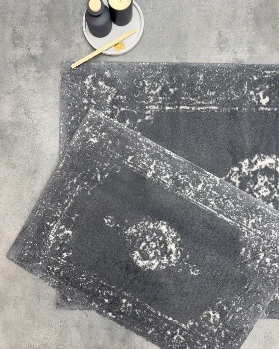 Karsten 2'li Paspas Takımı Koyu Gri - 3