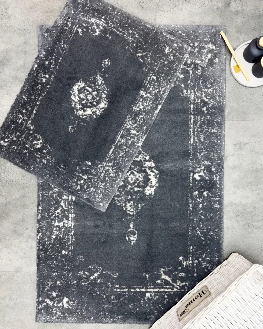 Karsten 2'li Paspas Takımı Koyu Gri - 1