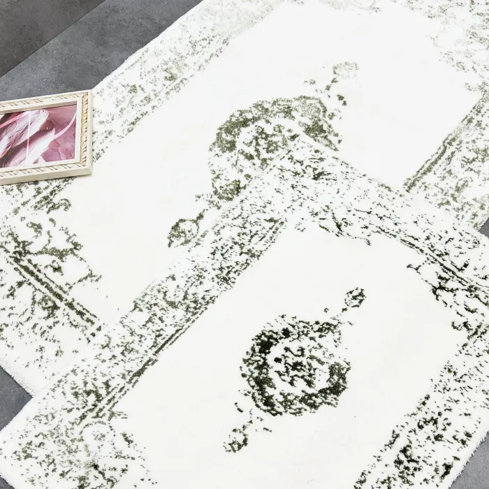 Karsten 2'li Paspas / Ekru Yeşil - 3