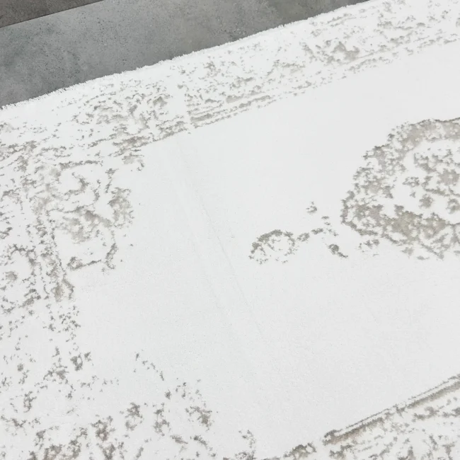 Karsten 80x150cm Paspas - Halı / Beyaz - Gri - 3
