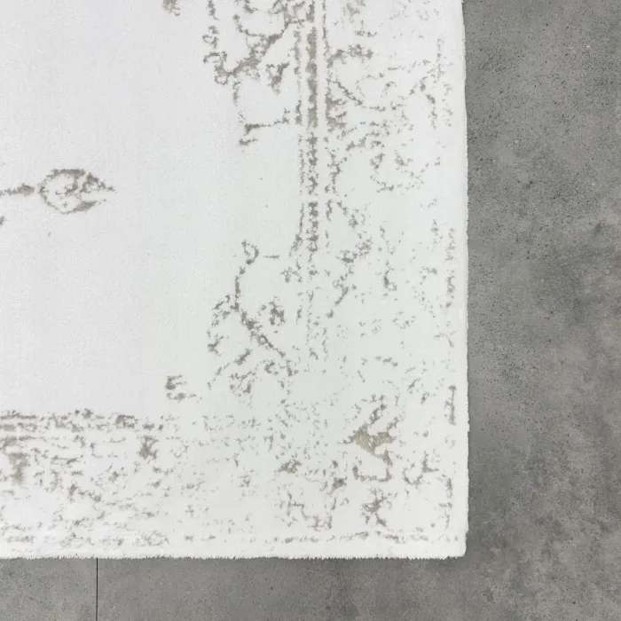Karsten 80x150cm Paspas - Halı / Beyaz - Gri - 4