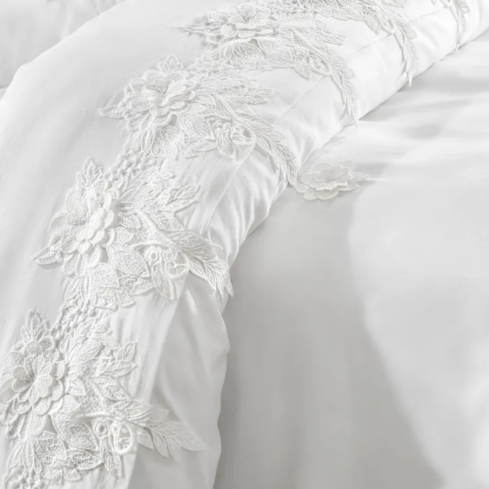 Laira 6 Parça Dantelli Nevresim Takımı - 3