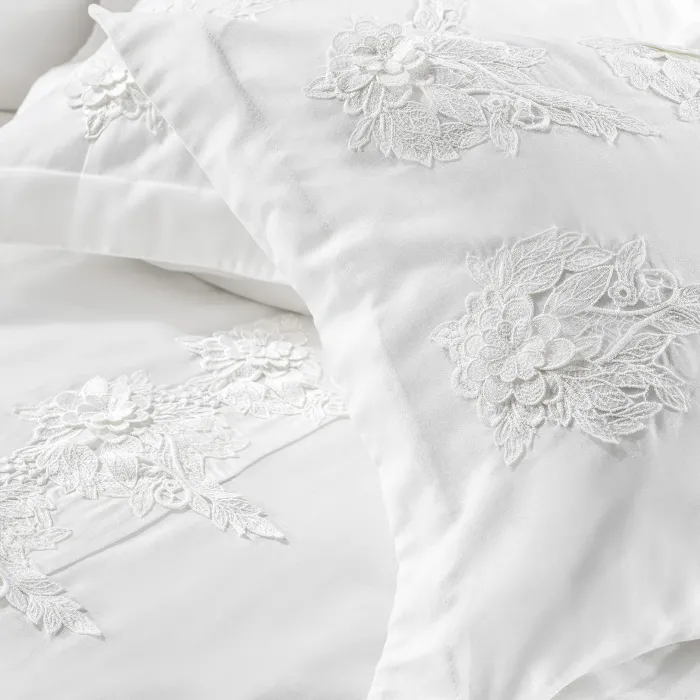 Laira 6 Parça Dantelli Nevresim Takımı - 5