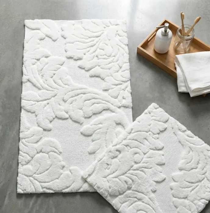 Lavil 2'li Pamuk Paspas Takımı / Ekru - 1