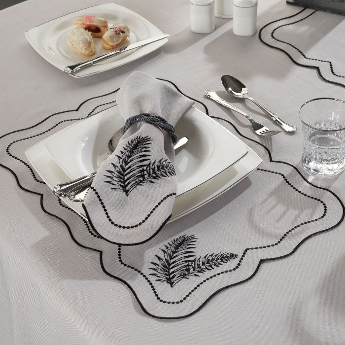 Leaf 2'li Amerikan Servis Gri-Siyah - 1