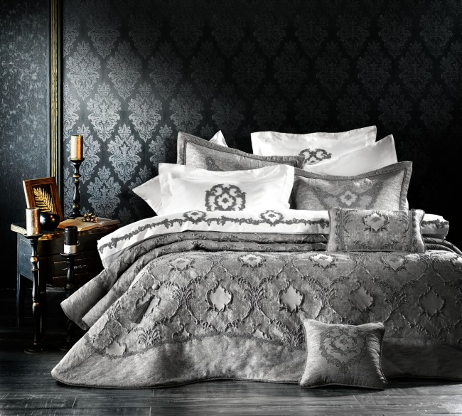 Zebra Casa - Madison 4 Parça Yatak Örtüsü / Gri
