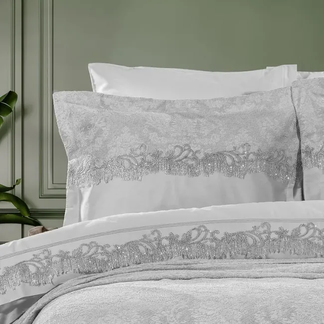 Marsilya Pike Seti / Gri - Zebra Casa (1)