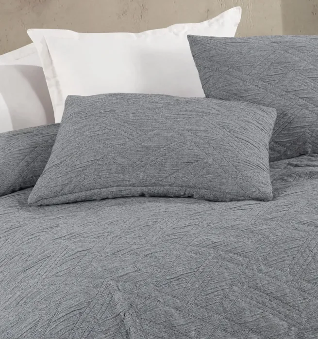 Melba Çift Kişilik Yatak Örtüsü Takımı / Antrasit - 3
