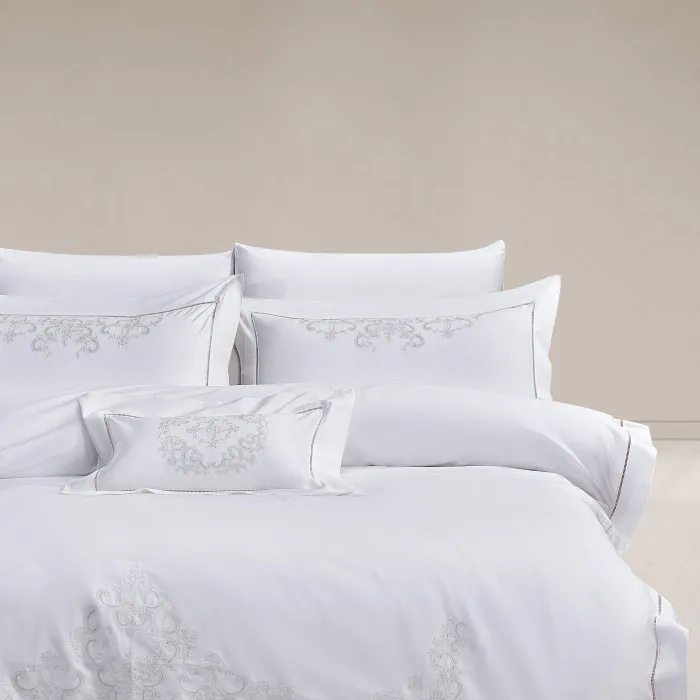 Melvin 400Tc Luxury Nevresim Takımı / Krem - 2