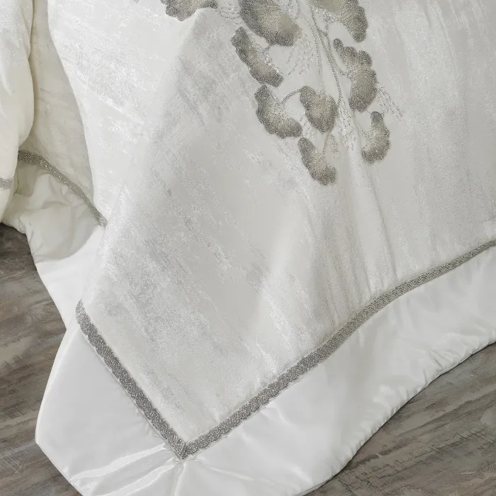 Mila 24 Parça Premium Çeyiz Yatak Seti / Krem - 4