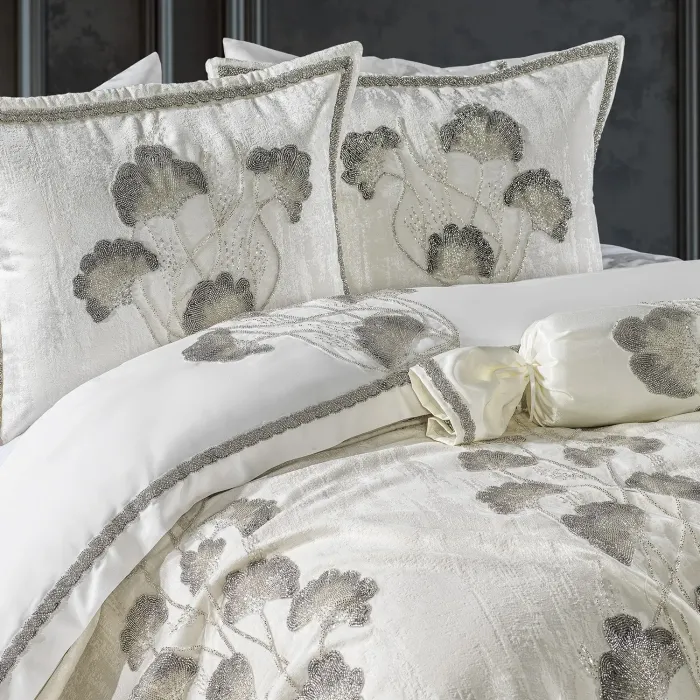 Mila Çift Kişilik Pike Seti / Krem - 2