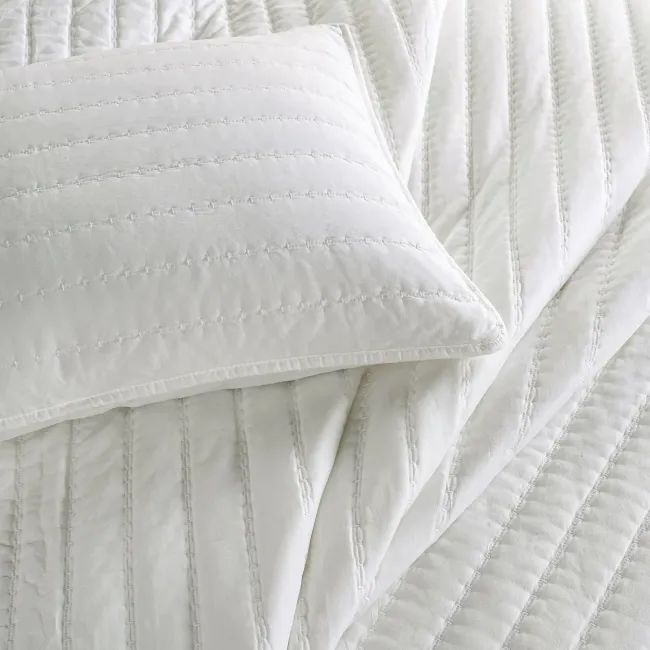 Nelda Çift Kişilik Yatak Örtüsü Seti / Krem - Zebra Casa (1)