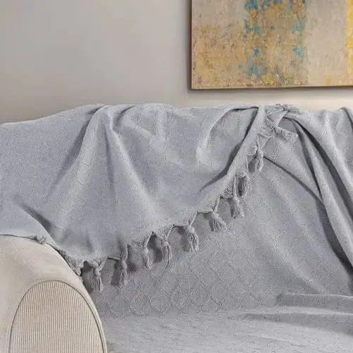 Noble 200x230cm Koltuk Örtüsü / Gri - 2