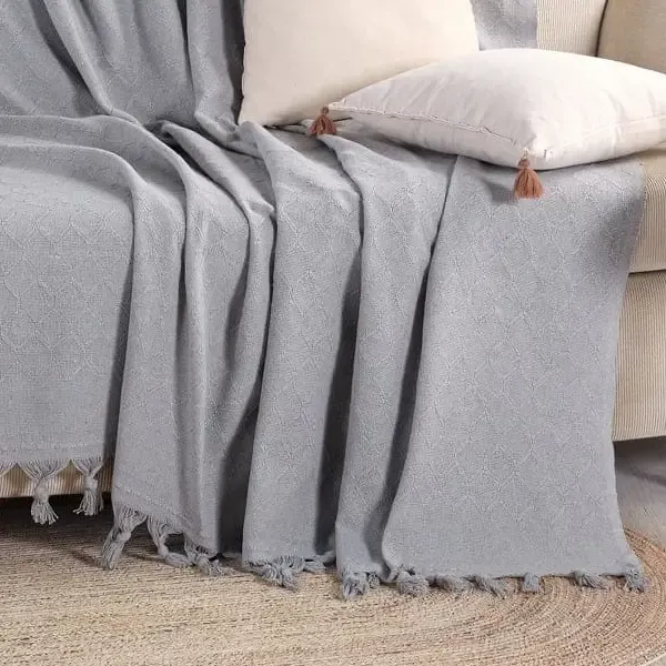Noble 200x230cm Koltuk Örtüsü / Gri - 3