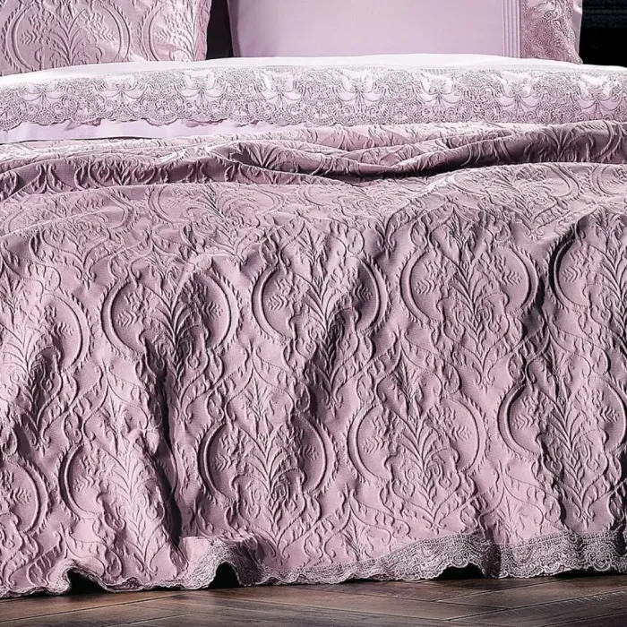 Norsia Damson Bedding Set with Duvet Cover - 5
