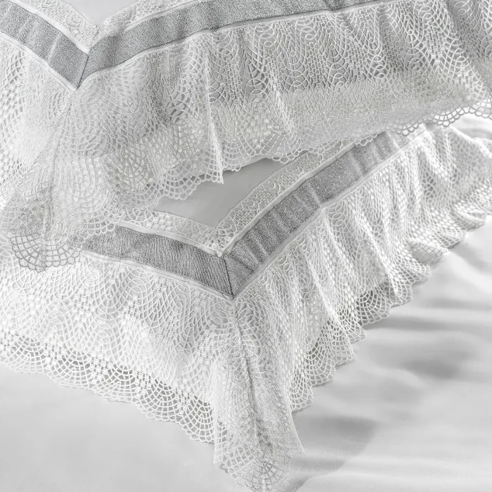 Ophelia 6 Parça Dantelli Nevresim Takımı - 4