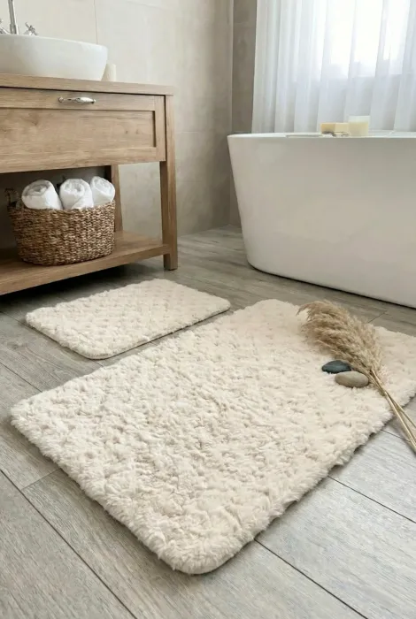 Pansy 2'li Paspas Takımı / Krem - 1