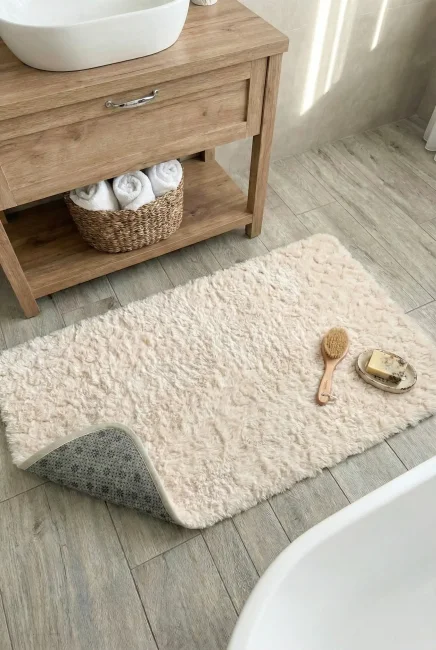 Pansy 2'li Paspas Takımı / Krem - Zebra Casa (1)