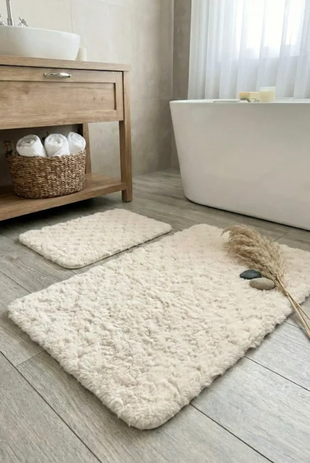 Pansy 2'li Paspas Takımı / Krem 