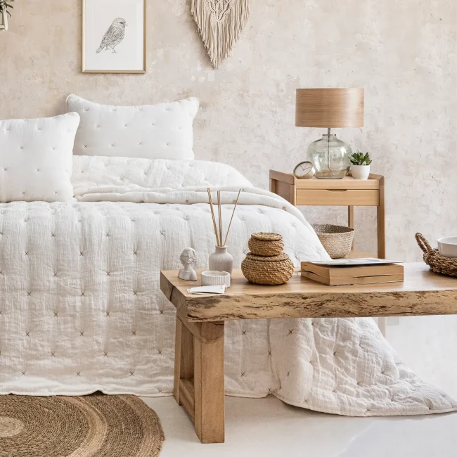 Rita Tek Kişilik Yatak Örtüsü Takımı / Krem - Zebra Casa (1)