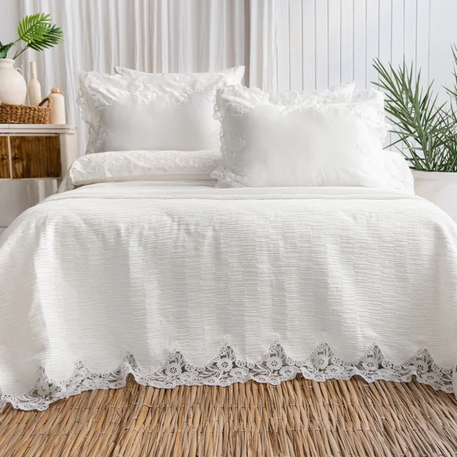 Rosaria Pike Takımı / Krem - 1