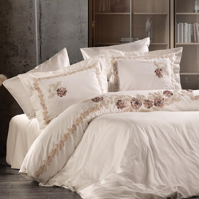 Zebra Casa - Rosengart Nevresim Takımı Krem