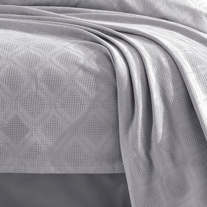 Sandal Tek Kişilik Pike Takımı / Gri - 5