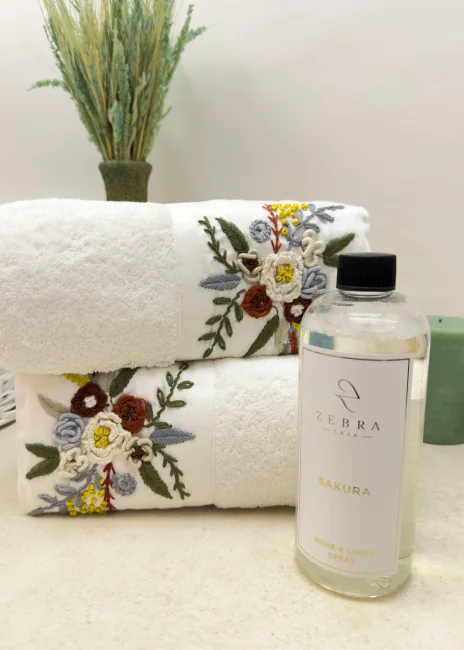 Terre Kokulu Havlu Seti - 5