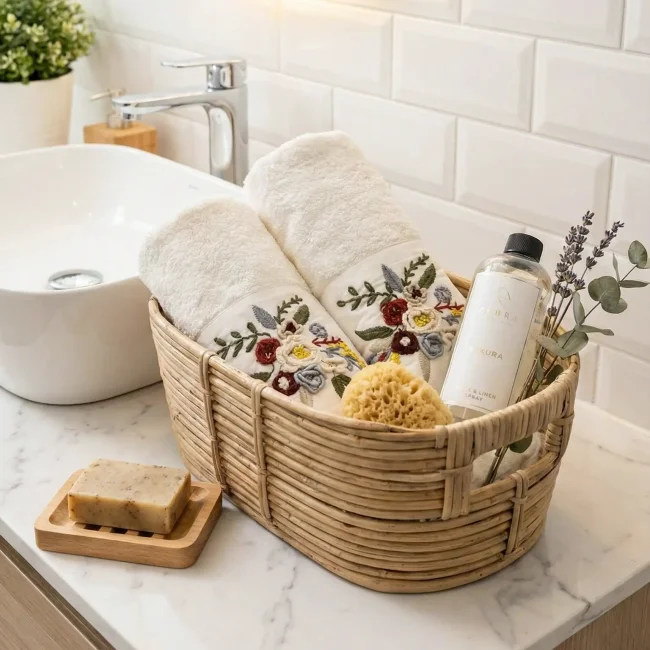 Terre Kokulu Havlu Seti - 1