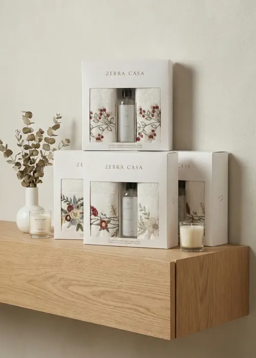 Terre Kokulu Havlu Seti - 6