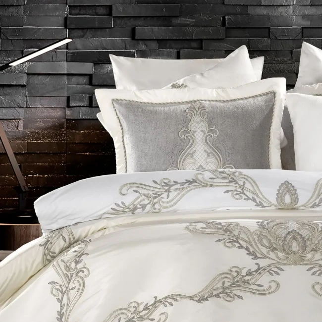 Tiara 11 Pcs Wedding Set / Grey - Zebra Casa (1)