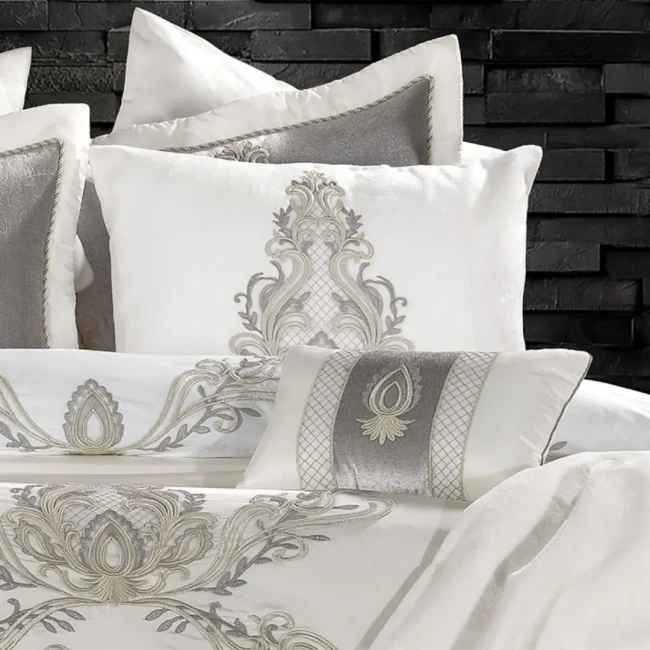 Tiara 11 Pcs Wedding Set / Grey - 3