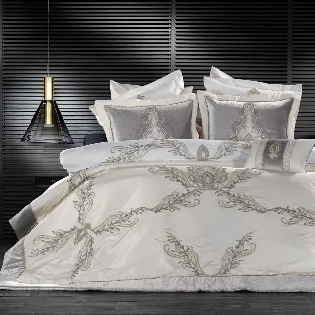 Tiara Bedspread Set / Grey - 1