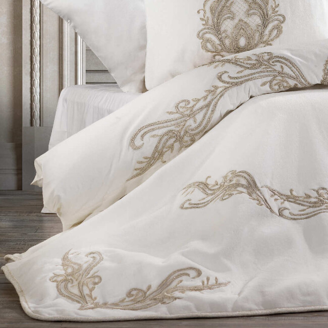 Tiara 7 Pcs. Blanket Set Cappuccino - 3