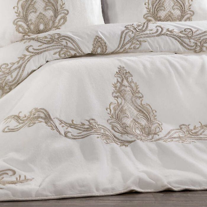 Tiara 7 Pcs. Blanket Set Cappuccino - 4