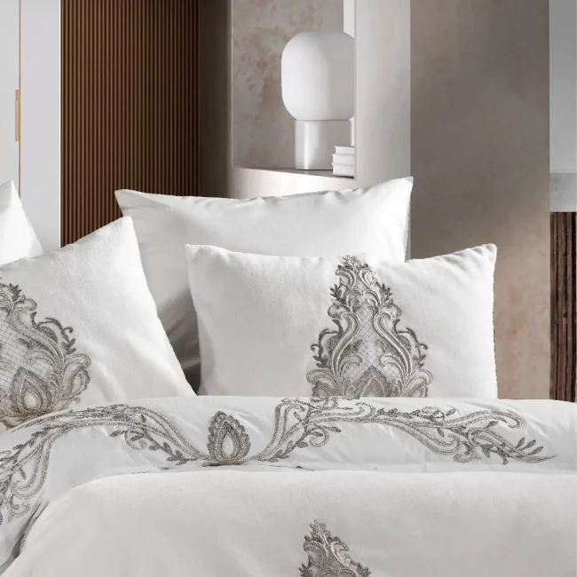 Tiara 7 Pcs. Blanket Set Grey - 5