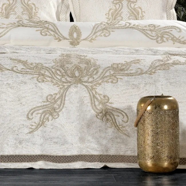 Tiara Pique Set Cappuccino - 4