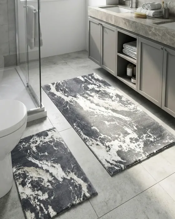 Veronica 2'li Paspas Takımı Antrasit / Beyaz / Gri - 1