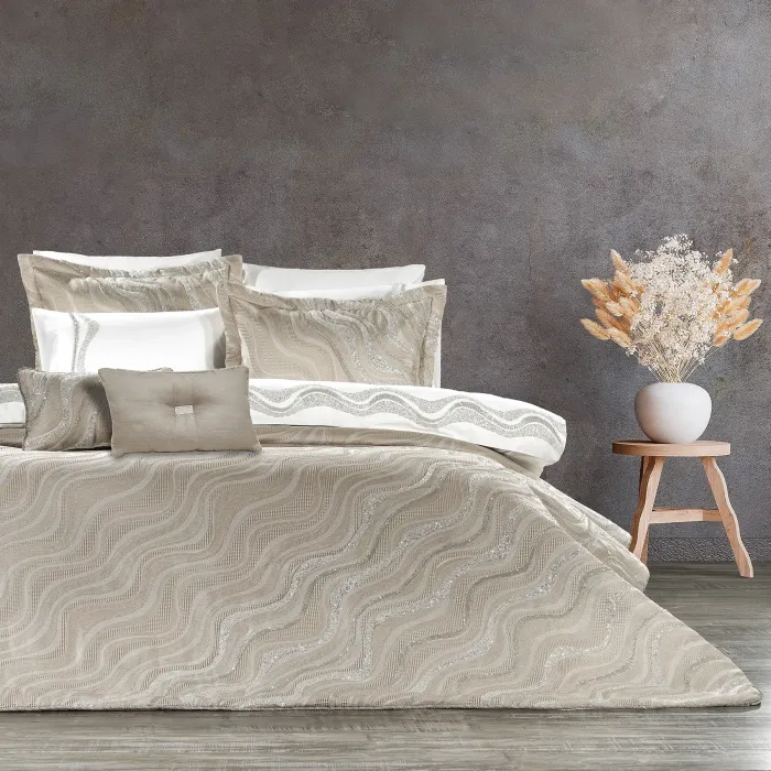 Vivian 11 Parça Yatak Seti / Bej - 1