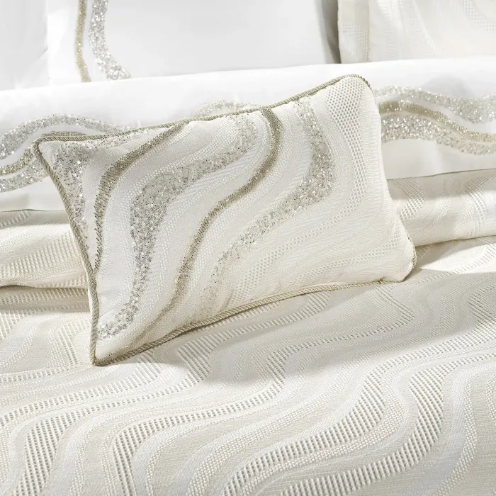 Vivian 11 Parça Yatak Seti / Krem - 4