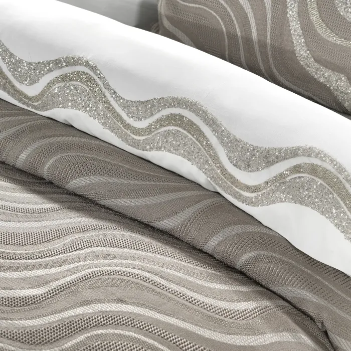 Vivian 11 Parça Yatak Seti / Vizon - 2