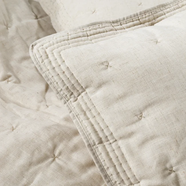 Wendy Çift Kişilik Yatak Örtüsü Takımı / Bej - 3